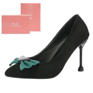 TAOLEI Тонкие туфли на шпильке женские черные