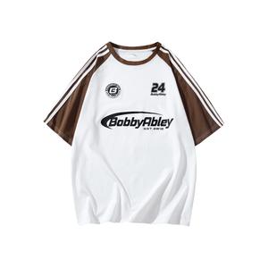 Футболка унисекс BOBBY ABLEY, Черно-белый