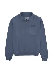 Свитшот на молнии Yalepcoach Fortela, синий