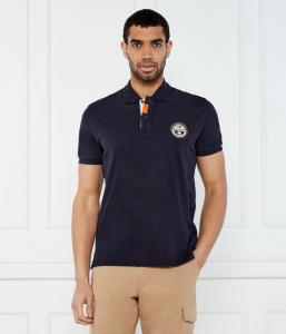 Рубашка поло Relaxed fit Napapijri, синий
