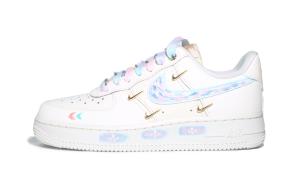 Nike Кроссовки Air Force 1 Low Top для скейтбординга, женские, белые