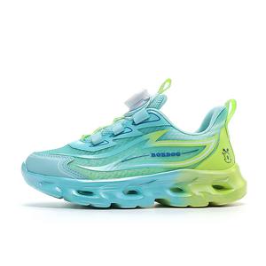 Кроссовки для бега с противоскользящей подошвой, устойчивые к истиранию и отскоку, легкие, с амортизацией, детские BOBDOG, черный/белый