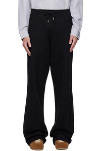 Хлопковые спортивные штаны Dries Van Noten, черный