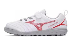Mizuno Kids Футбольные бутсы Детские, White/Classic Red