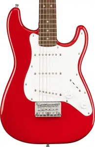 Электрогитара Squier Mini Stratocaster, гриф из лавра, цвет Dakota Red