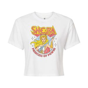 Укороченная футболка с рисунком She-Ra Princess of Power для юниоров Licensed Character, белый