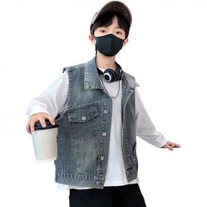 Детский жилет с лацканами Moderate EASTERN CAMEL, синий