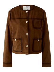 OUI Куртка для межсезонья в коричневом цвете