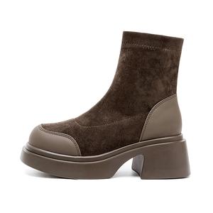 MALEMONKEY Женские ботинки на шнуровке хаки, цвет Khaki