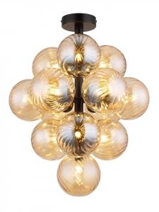 Потолочный светильник "CONOR" черного цвета Globo lighting