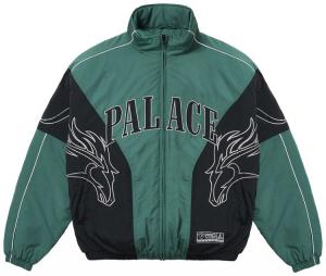 Куртка Palace Horses, зелено-черная
