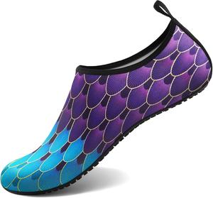 Водные тапочки для женщин и мужчин, быстро сохнущие акваноски для плавания, пляжа, занятий йогой, спорта, аксессуары для бассейна и кемпинга, необходимые для взрослых и молодежи, размеры Athmile, Fishscales
