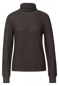 STREET ONE Свитер в цвете шоколад