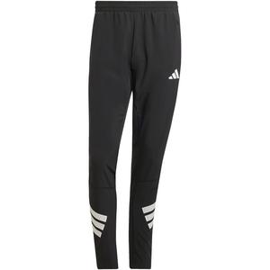 Спортивные брюки с тремя полосками, тканые Adidas, черный