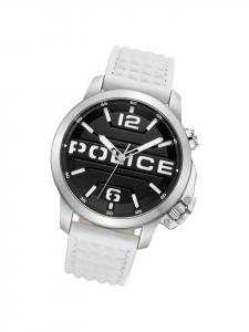 Аналоговые наручные часы Police Automated, белые, очень большие (примерно 44x52 мм)