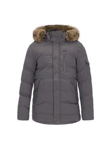 MO Мужское пальто серого цвета