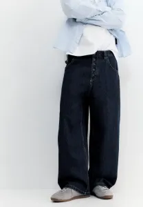 Джинсы прямого кроя с пятью карманами Pull&Bear, Blue