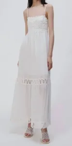 Вязаное крючком макси-платье Salana Simkhai