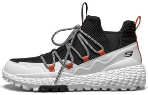 Кроссовки для бега Monster для мужчин, средний размер, черный/белый Skechers