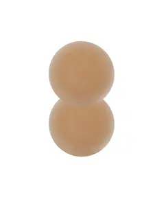 Силиконовые накладки для сосков с эффектом присоски без клея Magic Bodyfashion, светло-бежевый