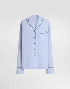 Рубашка из полосатой ткани vanity DOLCE & GABBANA, мультиколор