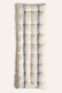 Декоративная подушка для скамейки Бари 40 х 120 х 4 см Calma House, бежевый