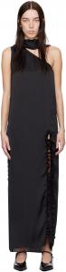 Эксклюзивное платье Арета макси от SSENSE Kika Vargas, черный