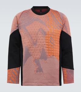 Свитер с весовым узором Byborre, Artist Multi-Colour