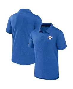 Мужская поло Winnipeg Jets Authentic Pro Anniversary в светло-голубом цвете Fanatics