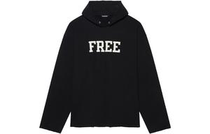 Толстовка женская Balenciaga Free No, черный