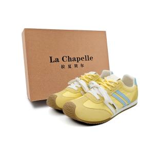 Нескользящие, износостойкие, легкие, низкие повседневные туфли, женские, желтые La Chapelle, Yellow