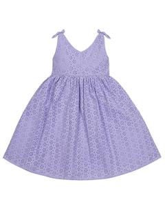Платье Hope & Henry с бантом на плечах Hope & Henry, фиолетовый