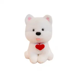 Сердечко West Highland озорная милая лечебная плюшевая кукла высота 25см/35см/45см OU DI PIG