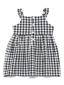 Платье с оборками Il Gufo, синий