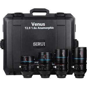 Кинообъектив Sirui T2.9 1.6x Full-Frame Anamorphic 4-Lens Set VENUS SET A-E