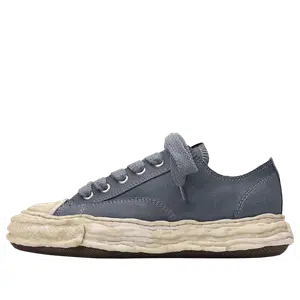 Кроссовки peterson23 og sole over dyed canvas low Maison Mihara Yasuhiro, черный