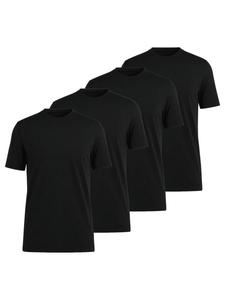 OLYMP Набор из 4 футболок черного цвета
