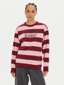 Толстовка свободного кроя Tommy Jeans, фиолетовый