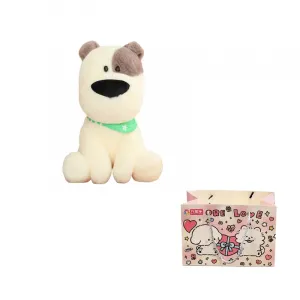 Игрушка плюшевая собака Healing Big Nose Dog Shiba Inu Husky высота 25cm/40cm/50cm Ten Thousand Children's Music