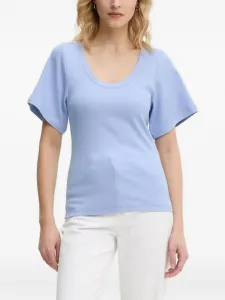 Футболка с U-образным вырезом BY MALENE BIRGER, синий