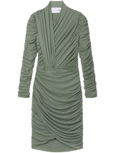 AZ FACTORY платье мини с драпировкой из коллаборации с Ester Manas, зеленый