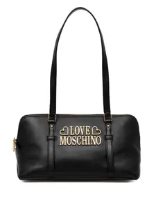 Сумка-тоут с логотипом Love Moschino, черный