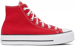 Красные кроссовки Chuck Taylor All Star Lift Hi Converse