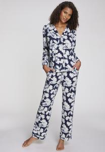 Пижамный комплект LASCANA SET, Blau Gemustert/Blue
