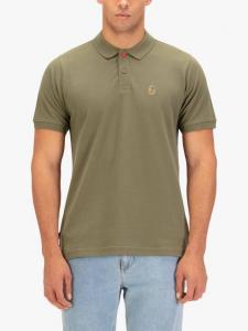 Новая хлопковая поло из меланжевой ткани LUKE 1977, Clover