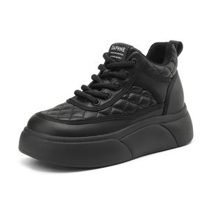 Кеды, скейтборд обувь женская высокая Daphne, цвет Velvet brown