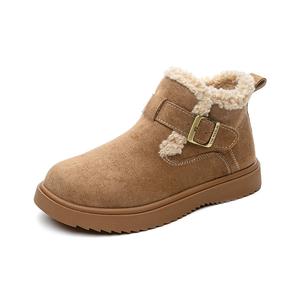 Medd Женские зимние ботинки коричневого/каштанового цвета