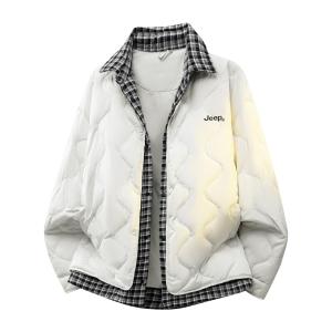 Куртка пуховая Unisex из коллекции Classic Collection Jeep, экрю