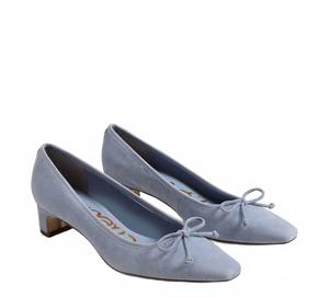 Sam Edelman Женские замшевые туфли Rinda Saigon Kid в цвете Billow Blue