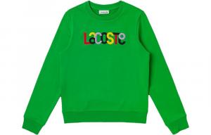 Свитшот женский зеленый Lacoste